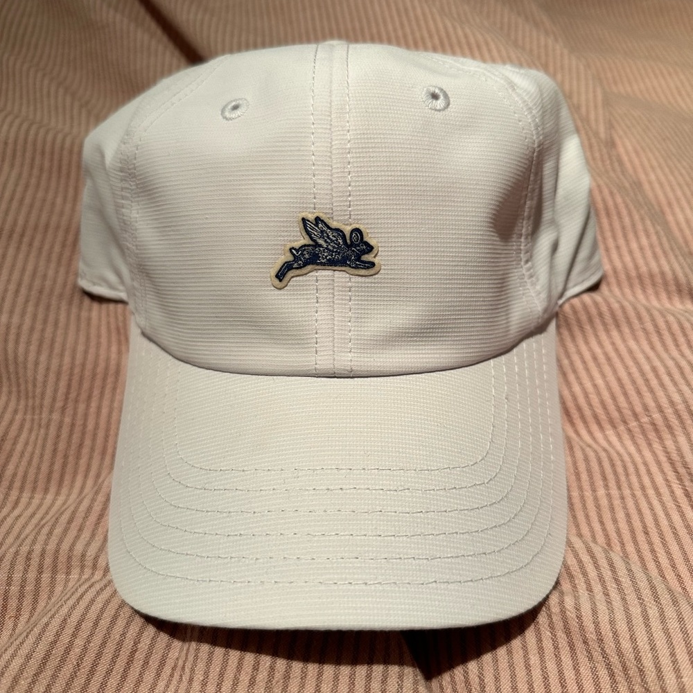 American Needle White Performance Dad Golf Hat (Fliers Club) - New